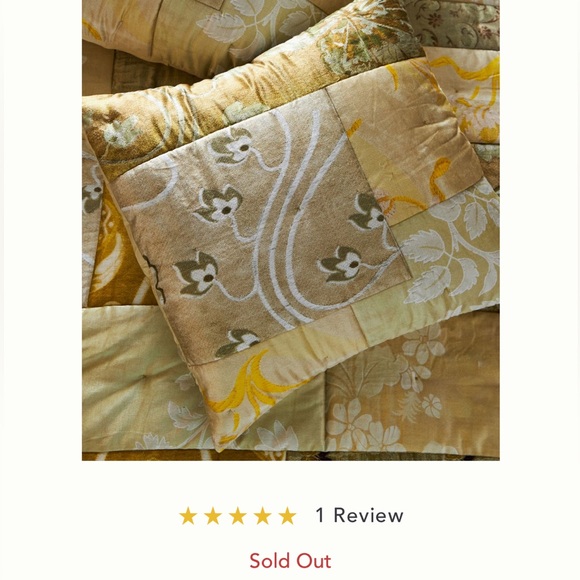 Zinnia Velvet King size Shams set of 2 - Picture 3 of 9